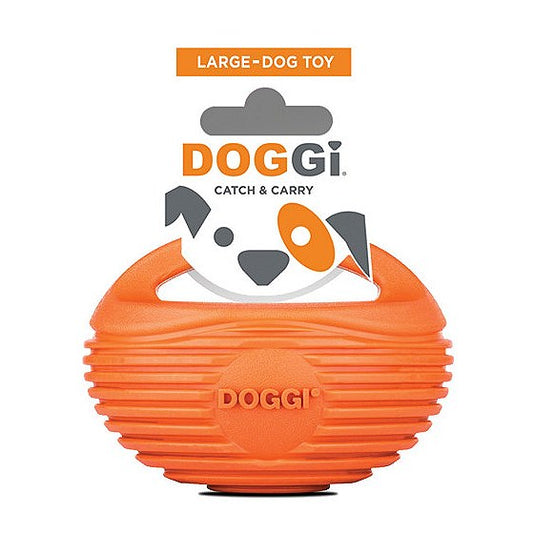 Doggi Large Rugby Ball Dog Toy