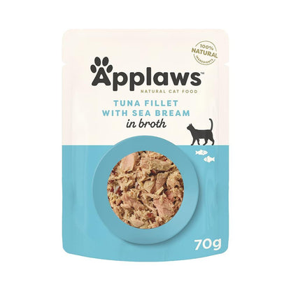 Applaws Tuna Fillet With Seabream Adult Cat Wet Food (Best Before 24-07-2026)