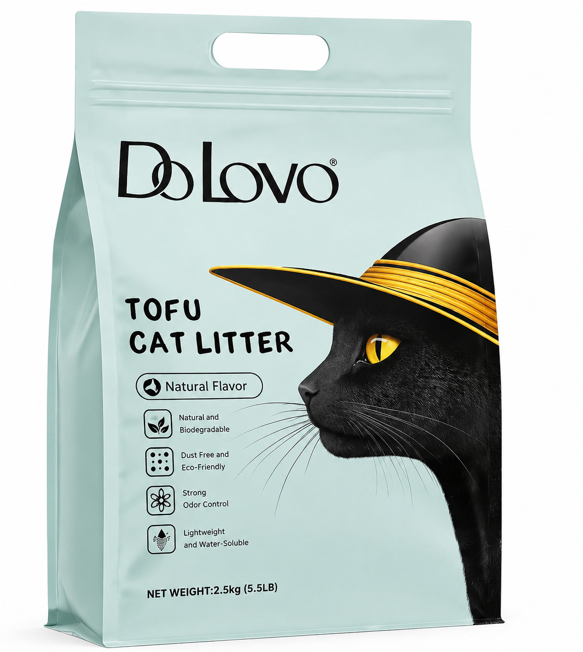Do Lovo Tofu Cat Litter Natural Flavor -2.5kg