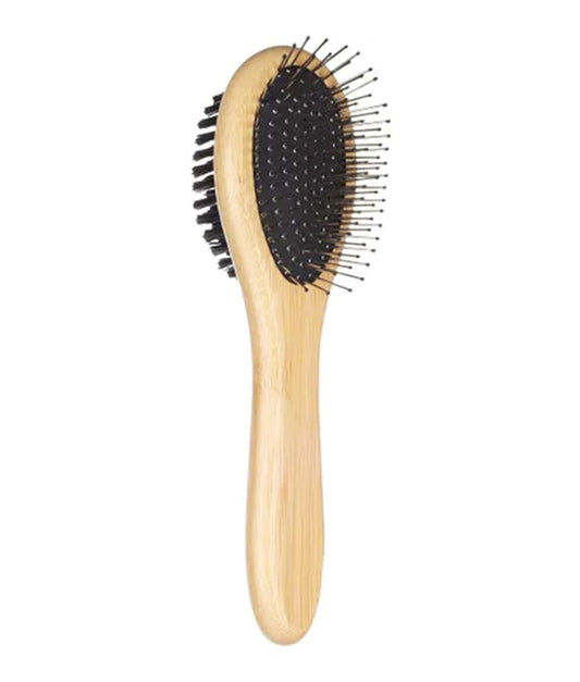 Flamingo Bristle & Pin Brush Small(Removed Loose Hair & Dirt Easily)