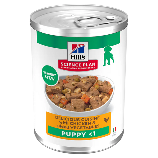 Hill’s Science Plan Puppy Stew With Chicken And Added Vegetables -363g