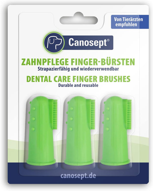Canosept Dental Care Finger Brush (3 Pieces)