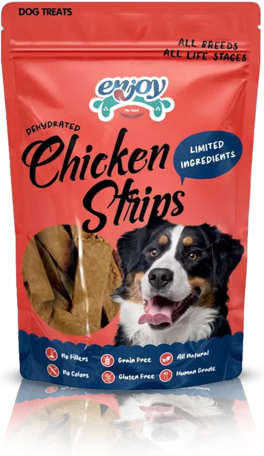 Enjoy Pet Food Dehydrated Chicken Strips-115G