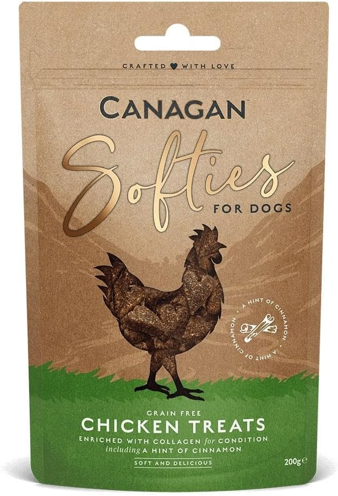 Canagan Softies Grain-Free Quail Dog Treats-200g (Best Before 17/08/2025)