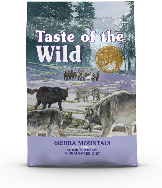 Taste of the Wild Sierra Mountain  Canine Formula Dry Dog Food - 12.2KG