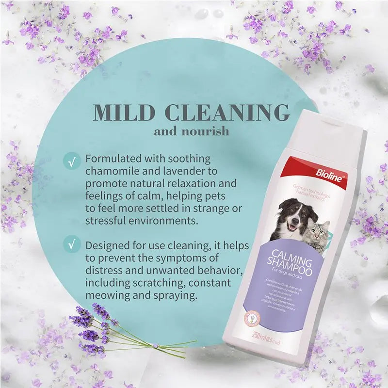 Bioline Calming Shampoo For Dogs & Cat 250ml