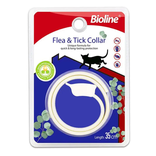 Bioline Flea and Tick Collar Cat-35cm (Flavor Eucalyptus&Lemon)