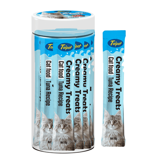 Taipet Cat Creamy Treats Tuna Flavor - 15gx25 pcs