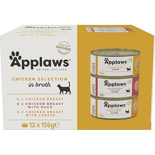 Applaws Chicken Selection Multipack Cat Wet Food (12x156G)