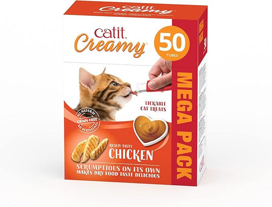 Catit Creamy Lickable Treats Chicken
