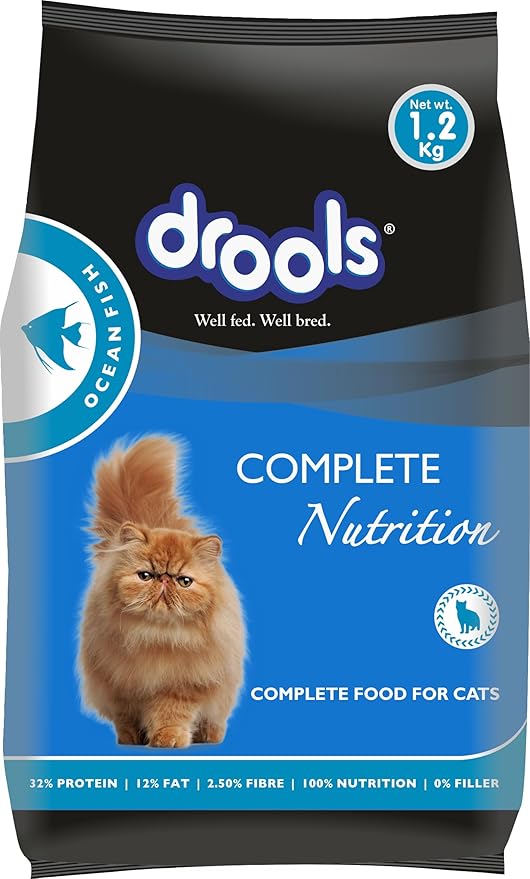 Drools Adult Dry Cat Food Ocean Fish-1.2kg