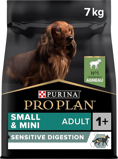 Purina Pro Plan Sensitive Digestion Small and Mini Adult, Dry Dog food with Lamb- 7Kg