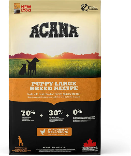 Acana Puppy Large Breed-11.4Kg (Best Before 02-03-2026)