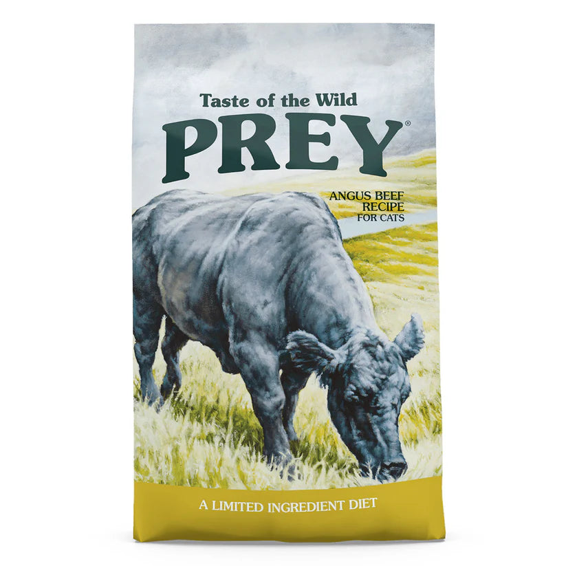 Taste of the Wild PREY Angus Beef for Dry Cat Food - 2.7KG (Best Before 08-05-2026)