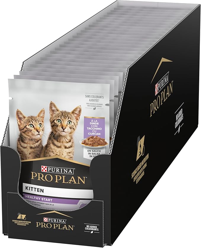 Purina Pro Plan Kitten, Wet Cat Food, Turkey Grilled in Gravy