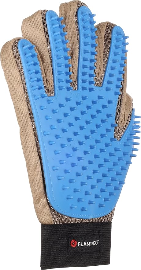 Flamingo Mandy Grooming Wash Glove-24cm