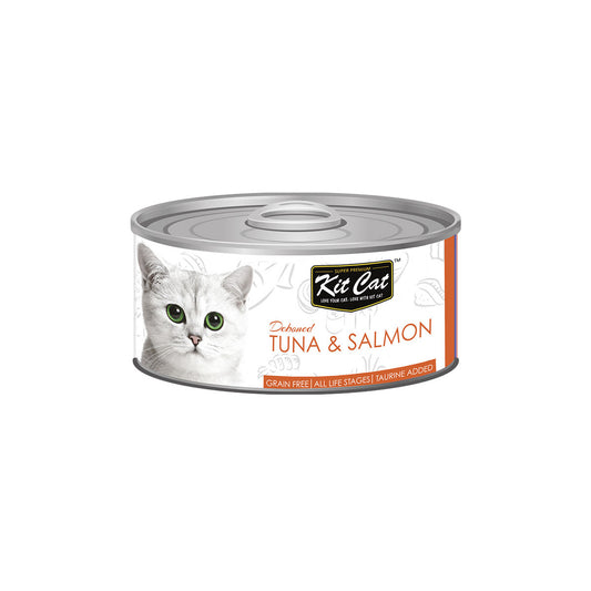 Kit Cat Grain Free Tuna & Salmon Topper Wet Cat Food