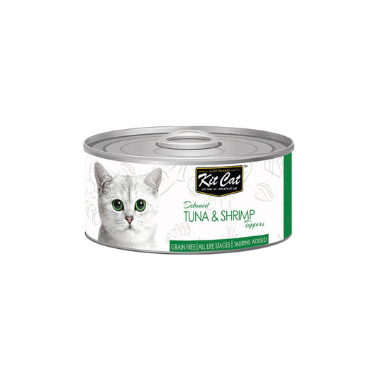 Kit Cat Grain Free Tuna & Shrimp Topper Wet Cat Food