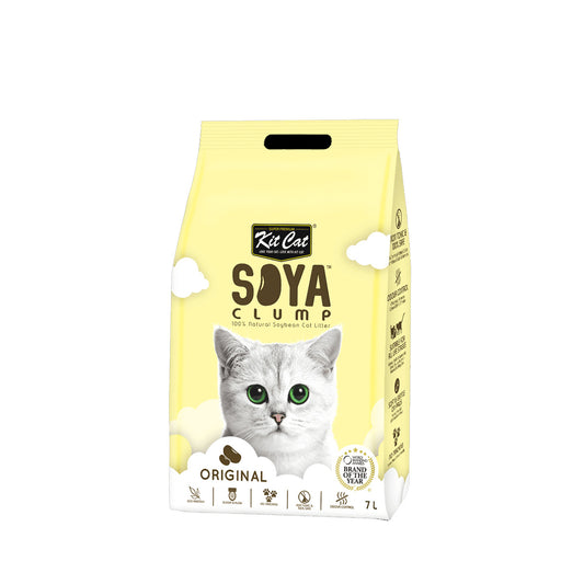 Kit Cat SoyaClump Soybean Unscented Cat Litter 7L