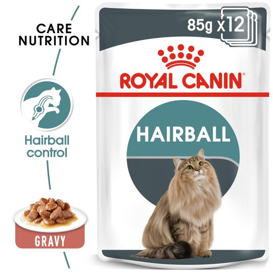 Royal Canin Hairball Care in Gravy Adult Wet Cat Food