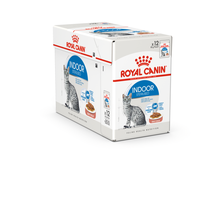 Royal Canin Indoor Sterilised in Gravy Wet Cat Food