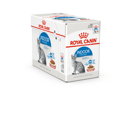 Royal Canin Indoor Sterilised in Gravy Wet Cat Food