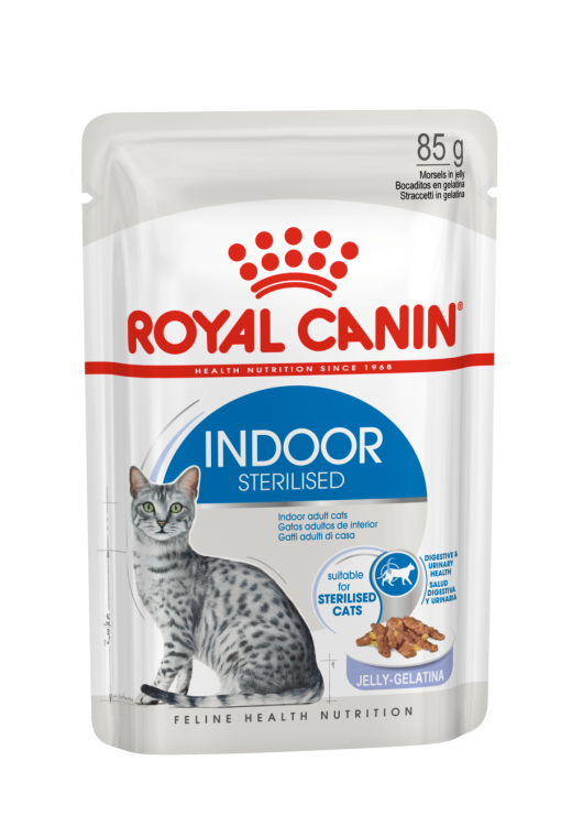 Royal Canin Indoor Sterilised in Jelly Cat Wet Food