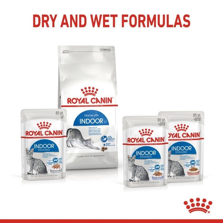 Royal Canin Indoor Sterilised in Jelly Cat Wet Food