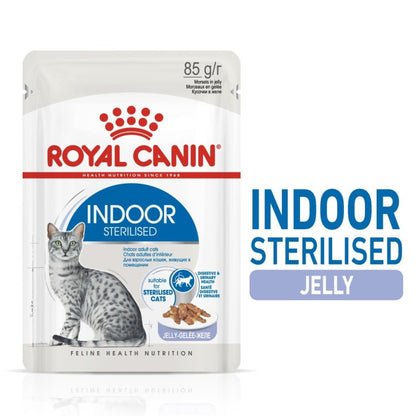 Royal Canin Indoor Sterilised in Jelly Cat Wet Food