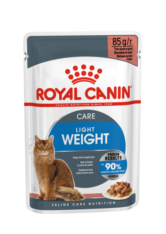 Royal Canin Feline Care Nutrition Light Weight Care (WET Cat FOOD - Pouches) - 85G