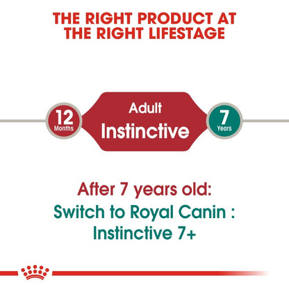 Royal Canin Feline Health Nutrition Instinctive Adult Cats Gravy  Wet Food- 85G