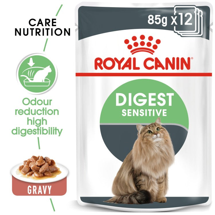 Shop online Digest Sensitive Chunks In Gravy Wet food for cats