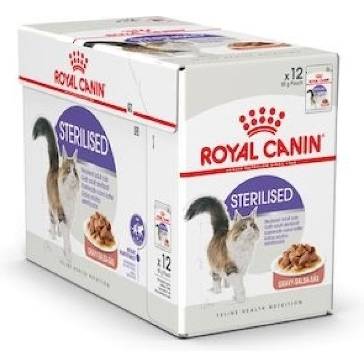 Royal Canin Sterilised in Gravy Wet Cat Food