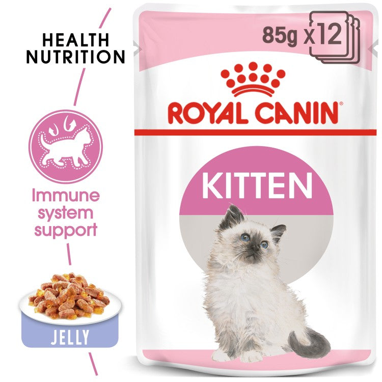 Royal Canin Feline Health Nutrition Kitten Jelly