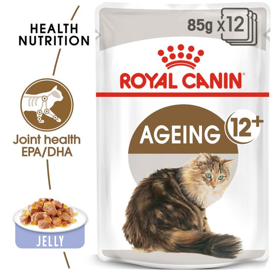 Royal Canin Ageing 12+ Jelly Wet Cat Food