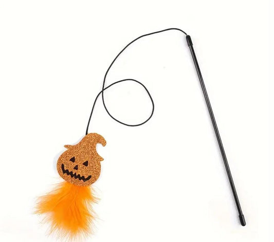 1pc Halloween Themed Cat Teaser Toy