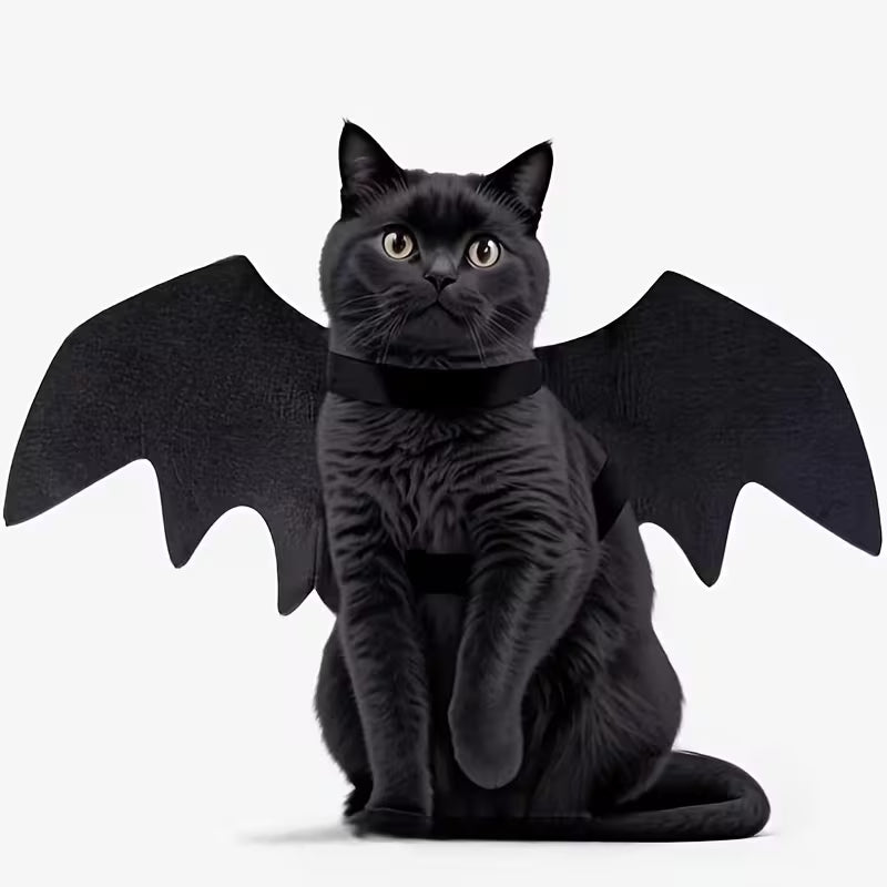 Halloween Bat Costume Activity And Party Supplies Holiday Decorations Cat Additions Pet Bat Wings
