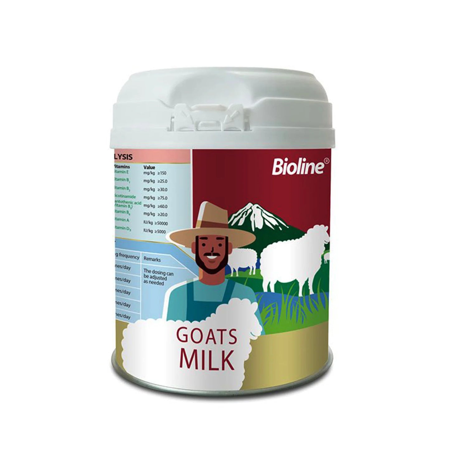 Bioline Dog And Cat Goat Milk Powder -200g