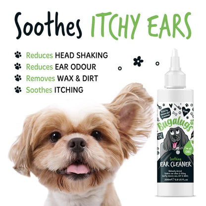 Bugalugs Soothing Ear Cleaner for Dog - 200ML