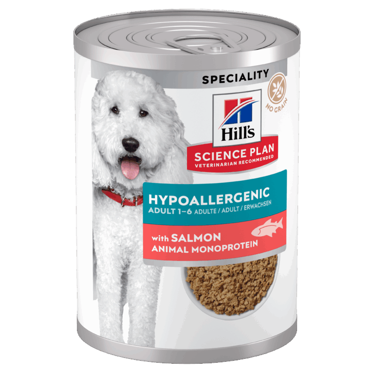 Hill’s Science Plan Hypoallergenic Adult Wet Dog Food with Salmon- 363g