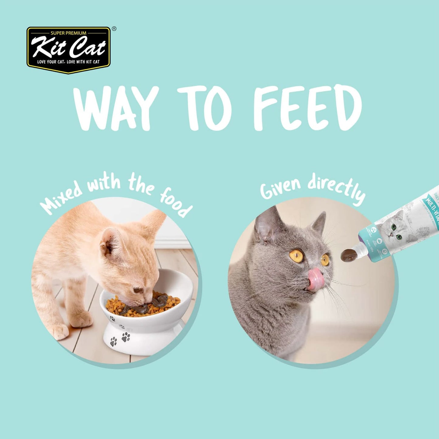 Kit Cat Daily Supplement Gel For Cats & Kittens – Urinary Care (120g)