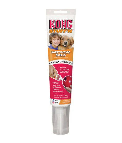 Kong Stuff'N Real Sweet Potato Spread Dog Treats 140g