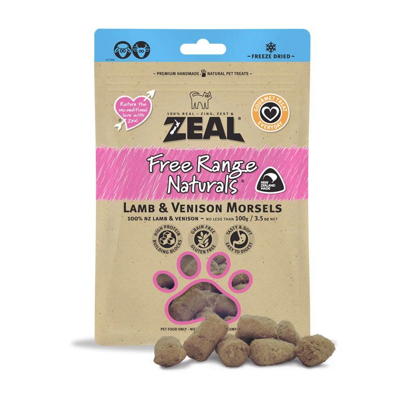 Zeal Free Range Naturals Venison Lamb & Venison