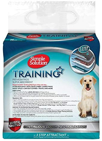 Simple Solution Puppy Training Pads-(Pack of-14 Pads)