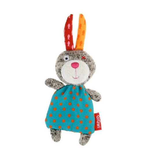 Refillable Catnip (Rabbit) With 3 Catnip Teabags in Ziplock Bag