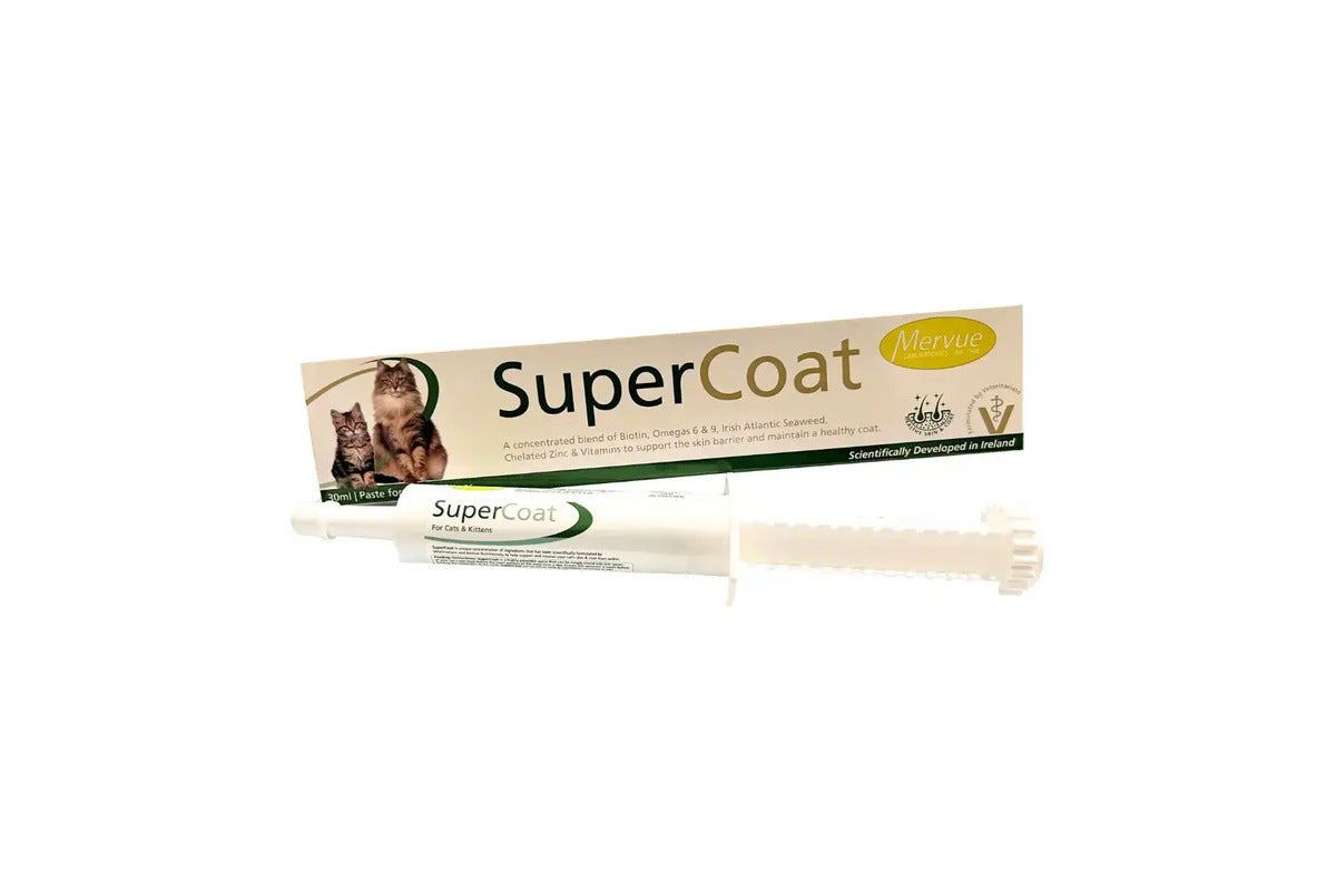 Mervue SuperCoat -Skin & Coat Support For Cats-30ML