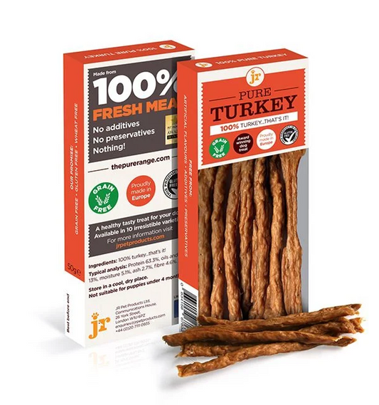 Turkey 13CM Stick Dog Treats (80g)