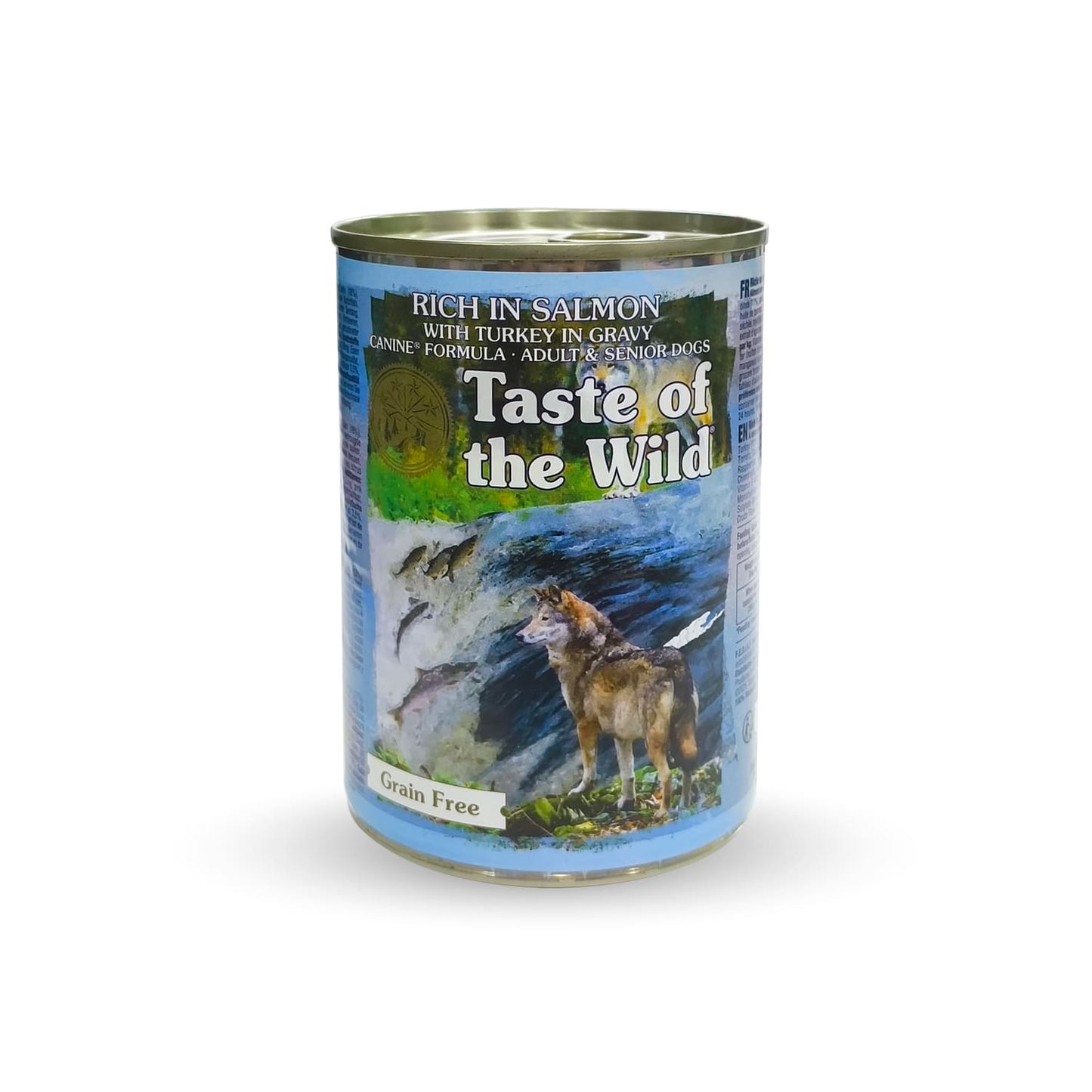 Taste of the Wild Rich In Salmon With Turkey In Gravy For Adult And Senior Dogs - 390g