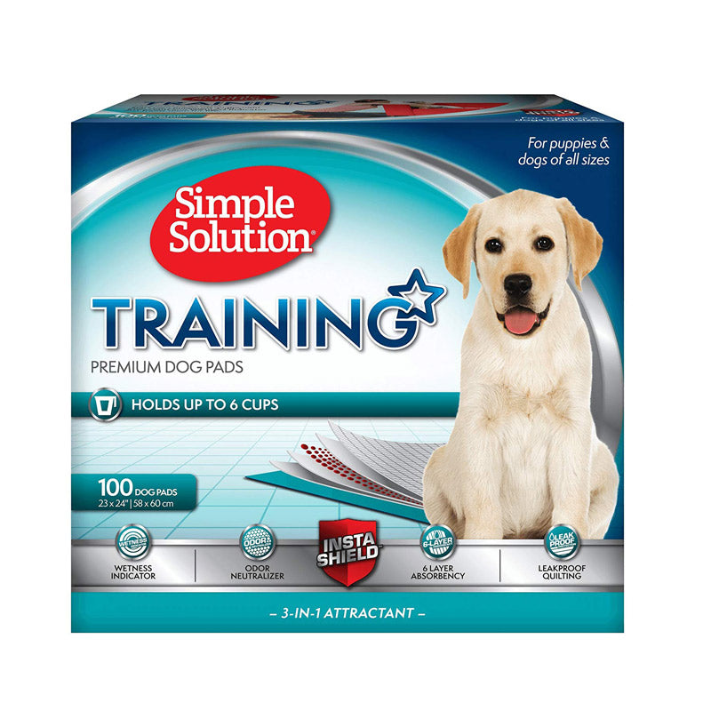 Simple Solution Economy Puppy Training Pads-(Pack of-100 Pads)