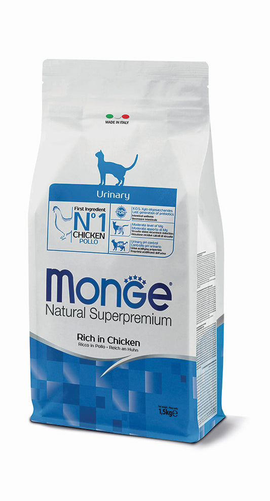 Monge Urinary Care Rich in Chicken Dry Cat Food - 1.5Kg